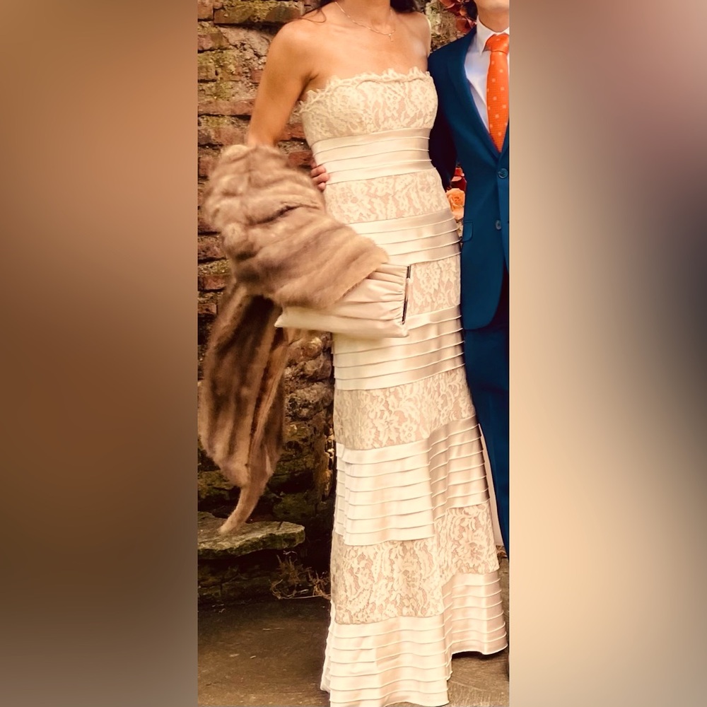 Elegant Strapless Dress